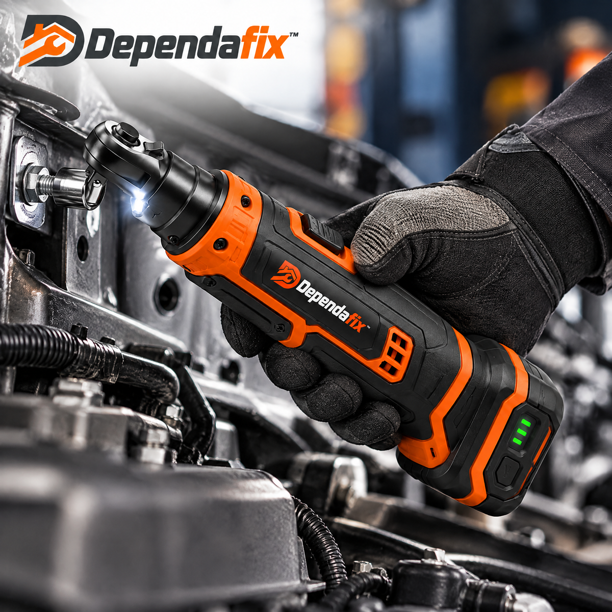 Dependafix™ Cordless Electric Ratchet Wrench