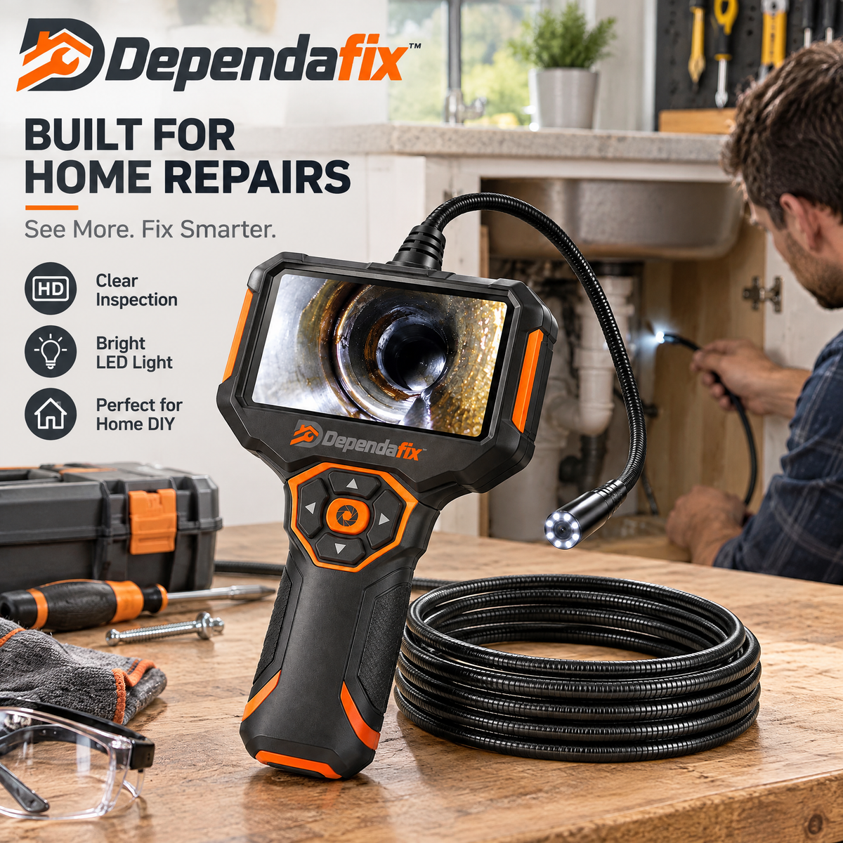 Dependafix™ Inspection Borescope Camera