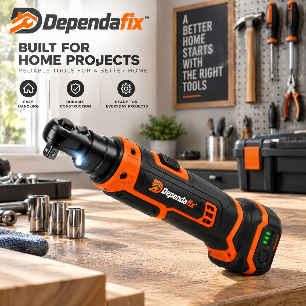 Dependafix™ Cordless Electric Ratchet Wrench