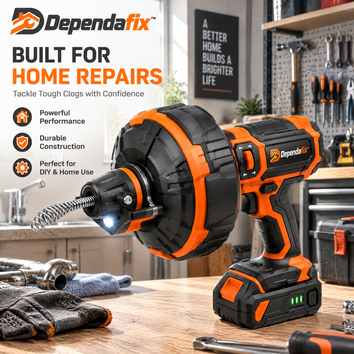 Dependafix™ Electric Drain Auger