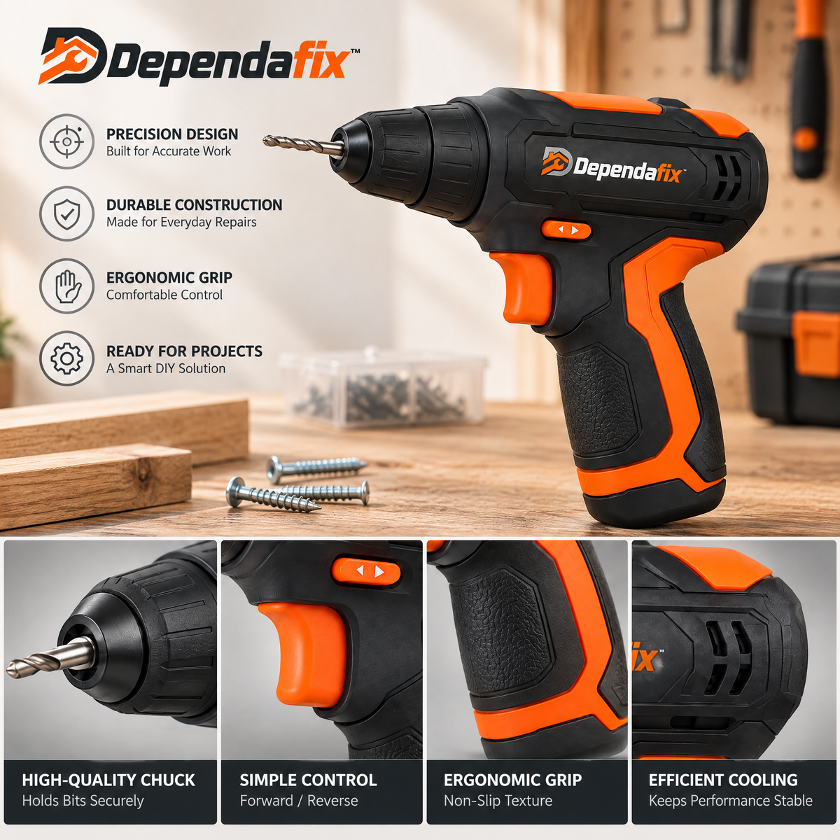 Dependafix™ Mini Electric Drill