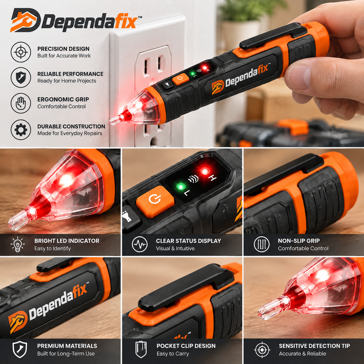 Dependafix™ Non-Contact Voltage Tester