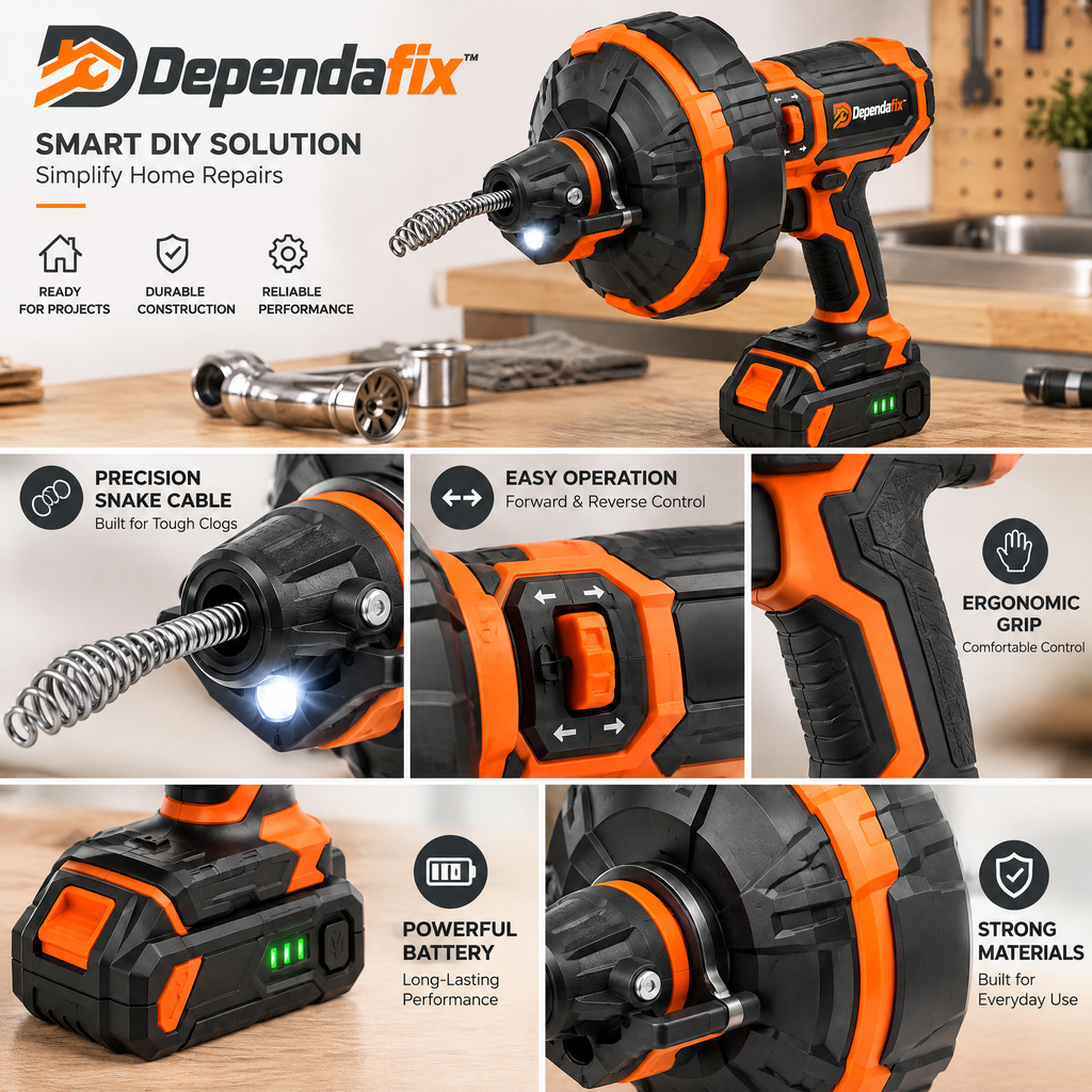 Dependafix™ Electric Drain Auger