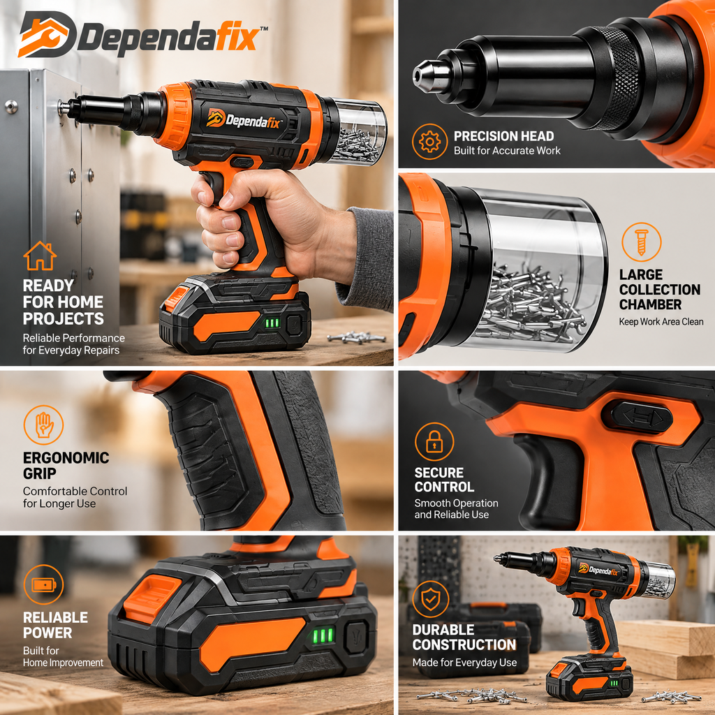 Dependafix™ Electric Rivet Gun