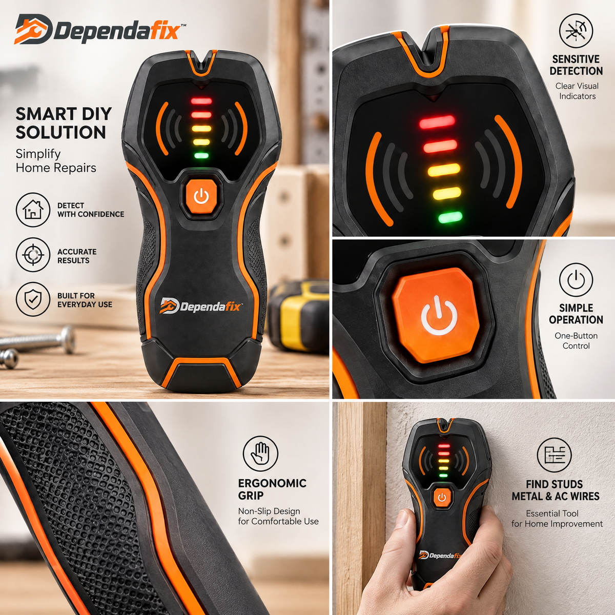 Dependafix™ In-Wall Wire Detector